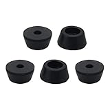 uxcell ゴム製フィートバンパー パッド アンプエアコンプレッサ プリンター D15x12xH7mm 5個入り