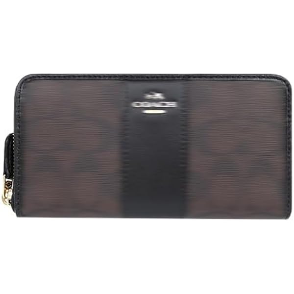 Amazon | [コーチ] COACH 長財布 F53834 ブラック IMBLK シグネチャー