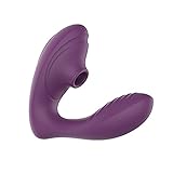 10の振動モードと10の吸引モードを備えた2in1クリトリス舐めGスポットバイブレーター