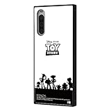 イングレム Xperia10IV ケース 耐衝撃 カバー KAKU Disney ディズニー トイ・ストーリー/シルエット