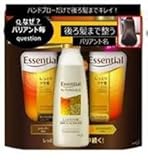 花王　エッセンシャル　しっとりツヤ髪シャンプー・コンディショナーポンプペア　エッセンス付き