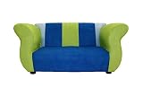 KEET Fancy Kid's Sofa, Blue/Green [並行輸入品]