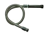 Kingston Brass FPR1H44 44"(111.76) Stainless Flexible Hose for Pre-Rinse Faucet, Polished Chromeキンスト