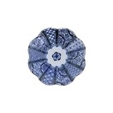 EAST table(イーストテーブル)小皿 10.4cm 紺青華 和食器 日本製 レンジ対応 食洗機対応 23-052