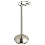 デルタ蛇口138293 Greenwich Pedestalトイレペーパーホルダー、Spotshieldつや消しニッケル