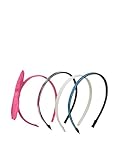 Capelli New York 4パックヘッドバンド: 2 withスタッド、1 with Bow、1 PVC、1 Glitter