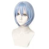 BBYMECO コスチューム 綾波レイ cosplay wig コスプレウィッグ スタイリング櫛 ネット 付き LP-0871