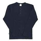 (アビレックス) AVIREX アヴィレックス デイリーシリーズ ヘンリーネック ロングスリーブ Tシャツ カットソー ロンT メンズ レディース XL 86_Royal 6153482