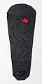 Cocoon Expedition MummyLiner ripstop silk, long black sleeping bag