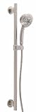 Danze D461723BN 525 Versa Slide Handshower Kit with Slide Bar, Brushed Nickel [並行輸入品]