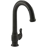 KOHLER K-99332-2BZ Beckon Electronic Pull-Down Kitchen Sink Faucet, Oil-Rubbed Bronze [並行輸入品]