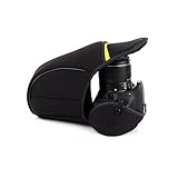 HUTNUZMHK(売店) ニコンのための快適なネオプレンカメラのインナーバッグケースカバーフィット D600 D750 D700 D600 D800 D810 D7500D 7200 D7100 D7000 D90 D80 D3400(Size L)