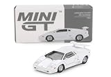 サンリッチ (Sunrich) MINI GT 1/64 ランボルギーニ カウンタック 25th アニバーサリー ホワイト (左ハンドル) 完成品 MGT01134-L