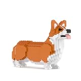 JEKCA Welsh Corgi 02S-M01B (2023年版) | プラスチックビルディングブロック | 対象年齢14歳以上