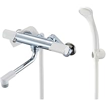 サーモシャワー混合栓 ホース1.6Ⅿ 節水シャワー 安心の断熱ボディ Amazon | サーモシャワー混合栓 ホース1.6Ⅿ 節水シャワー 断熱