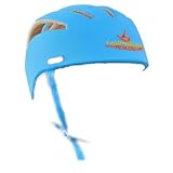 SDblue　「改良版F式」ベビー 乳幼児 赤ちゃんヘルメット 怪我防止 衝撃緩和 軽量衝撃吸収 プロテクター保護ケガ防止 軽量　サイズ調整可 (ブルー)