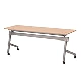 TOKIO NTTホールディングテーブル 棚付 パネル無 W1800×D600×H720mm NTT-1860 ナチュラル