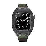 [ハンブルリッチ] ハンブルリッチ ユニセックス Sport スポーツ ケース 9/8/7対応 for Apple Watch 41mm ブラック ステンレススチール/カーボン WBB0289-018