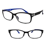 Aero Reader エアロリーダー GR-18 ブルーライトカット リーディンググラス 老眼鏡 シニアグラス 男女兼用 おしゃれ 持ち運びに便利なケース付き (+1.00)