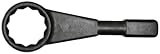 Martin 1870MM Forged Alloy Steel 70mm Opening Straight Pattern Striking Face Box Wrench, 12 Points S