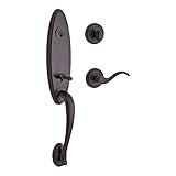 Baldwin SCCHEXCURLTRR112 Reserve Single Cylinder Handleset Chesapeake x Curve with Traditional Round