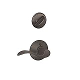 Schlage F59 ORB 613 Orbit Interior Knob with Deadbolt, Oil Rubbed Bronze Schlage Lock Company [並行輸入品