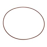 uxcell レッド　シリコーン　Oリング　シール　　155mm x 150mm x 2.5mm