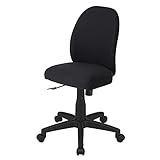 ナカバヤシ オフィスチェア デスクチェア ポケットコイル抗菌チェア ブラック RZC-801BK