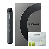 DR.VAPE ドクターベイプ Model2 スターターキット [ ブラック 本体 カートリッジ ] セット 電子タバコ (ジューシーマスカット)