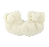 シンクビー ソックス クルークマボンテン 7-8cm (白)