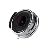 Brightin Star 10mm F5.6 Pro MF 単焦点レンズ 富士フィルム Xマウントに対応 APS-C ミラーレス用 富士フィルム カメラ XT5 XT4 XT30 XPRO3/1 XT200 XS10 XA7 XE4 XH1など Xマウント ミラーレスカメラ用 シルバー