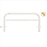 サンポール　アーチ　スチール製（H800）　固定式　FAH-11U20-800 　白（W）