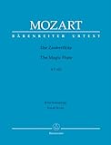 モーツァルト: オペラ 「魔笛」 KV 620(独語)/原典版/ベーレンライター社/ピアノ・ヴォーカル・スコア