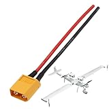 Xt60ケーブル,オスメスコネクタプラグ付きワイヤー - ドローン・カー・ソーラーパネル用ワイヤーアダプター・パーツアクセサリー・ステーションプラグ