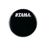 タマ(Tama) BK22BMWS バスドラムヘッド/スーパースター/ブラックヘッド(TAMAロゴ白)