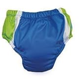 Swimways Swim Diaper - Blue and Green - Size Medium by Swimways 1001609 [並行輸入品]