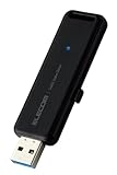 エレコム 外付けSSD 2TB コンパクト ポータブル PS5/PS4対応(メーカー動作確認済) USB3.2(Gen1) ESD-EMB2000GBK