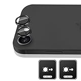 【2枚セット】 対応 iPhone 17E カメラフィルム アイフォン17E カメラ保護カバー (2枚) アルミ合金製＋AR高透過率強化ガラス レンズ全面保護 対応 いphone17E レンズフィルム 強化カメラ保護フィルム 黒縁取り 露出オーバー防止 全面吸着 高透過率、硬度9H、スクラッチ防止、飛散防止、指紋・汚れ防止、気泡ゼロ 【FAMROLLS正規品】