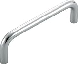 [2540053]スガツネ工業　ステンレス丸棒ハンドル（めねじ）１５０（１００－０１０－５６６） H42C15