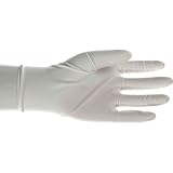 Boss Gloves 1UL0007S Disposable Glove, Latex, 4 mil Powder-Free, Small, White (Pack of 100) by Boss 