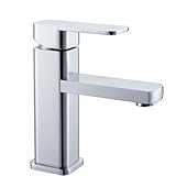 efluky ef-2811バスルーム洗面化粧台シンク蛇口、ポリッシュクローム