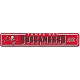 Fremont Die 92338 Tampa Bay BuccaneersプラスチックStreet Sign