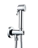 Jaclo B042-690-SC Satin Chrome Paloma Bidet Kit with Shut Off [並行輸入品]