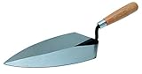 QLT By MARSHALLTOWN 96 10-Inch by 5-Inch Brick Trowel Philadelphia Pattern with Wood Handle [並行輸入品]