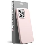 elago iPhone 13 Pro ケース 対応 iPhone 13 Pro ケース リキッドシリコンケース 全面カメラ保護カバー 耐衝撃 薄型 傷防止 柔らかいマイクロファイバーの裏地 6.1インチ(ラブリーピンク)