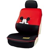 Amazon ベルメゾン ディズニー シートカバー 車用 防水 エプロン ミッキー グローブ フロント用２枚 シートカバー 車 バイク