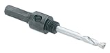 Steelex Plus D2797 Arbor for Hole Saw 1/2-20 Thread [並行輸入品]