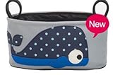 ベビーカー　フック　収納　車肩専用　収納バッグ　肩掛けバッグ (クジラ)