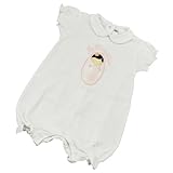 [ベビーディオール] Baby Dior 半袖ショートオール CD-0230WHT 12Mサイズ