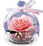 花由 プリザーブドフラワー 12星座 【てんびん座】 ピンク フラワーギフト ブリザードフラワー 誕生日プレゼント 女性 結婚祝い お祝い 花